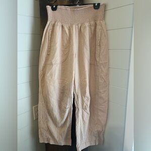 Anthropologie- Pilcro Linen Pants